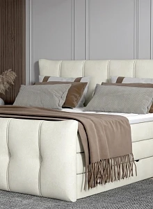 Boxspring postel SOFIA - 140x200. FURNIPOL
