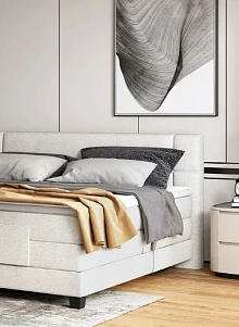 Boxspring postel REY - 180x200 + elektrické polohování. FURNIPOL