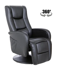 Halmar Masážní relaxační křeslo Pulsar černé.jpg