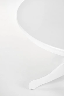 Kulatý jídelní stůl GLOSTER bílý