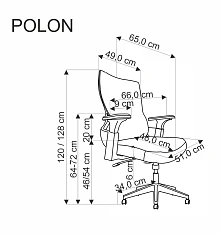 Kancelářská židle POLON 