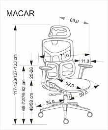 Kancelářská židle MACAR