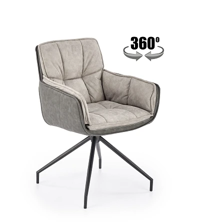 Jídelní židle K523 - Šedá