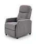 TV Křeslo s polohovací funkcí Felipe tmavě šedé