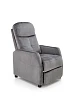Rozkládací TV křeslo FELIPE 2 tmavě šedé 