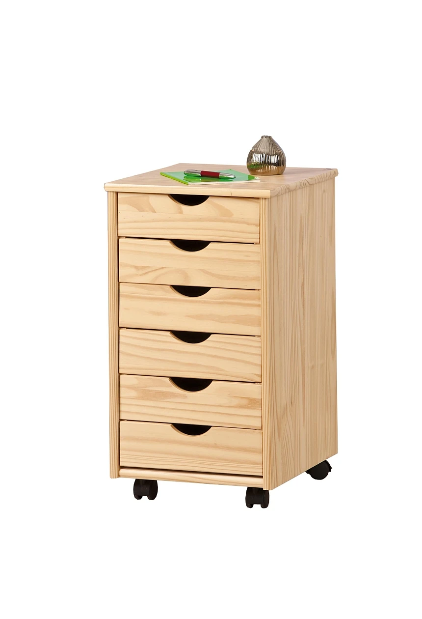 Zásuvkový kontejner na kolečkách NILS borovice