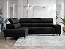 Rohová sedací souprava KADURIN F - Magic Velvet 2217 + Magic Velvet 2219