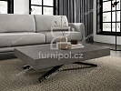 Rozkládací a zvedací Konferenční stolek SANNA X  - Dark Grey Chicago Concrete