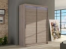 Skriňa MIAMI / ALDO I + LED - Dub truffel