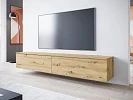  TV stolek D 180 – variabilní pro zavěšení i postavení - Dub artisan