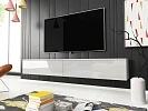  TV stolek D 180 – variabilní pro zavěšení i postavení - Biely lesk
