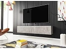 TV stolek D 140 - variabilní pro zavěšení i postavení - Betón
