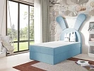 Dětská postel BUNNY LIGHT 100x200 s topperem - Magic Velvet 2260