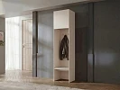 Předsíňová skříň SORENO 58 L-R se sedákem - Macadamia / manila 02