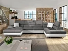 Rohová sedačka COTERE BIS - Soft 017 + Lux 06 + Soft 017
