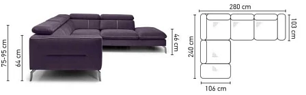 AREZZA 0+2,5B f - Furnipol.cz