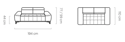 PALLADIO 3+2 d - Furnipol.cz