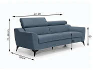 Pescara 3+2+1+ taburet e - Furnipol.cz