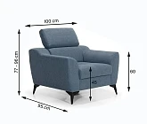 Pescara 3+2+1+ taburet g - Furnipol.cz