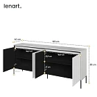 Furnipol.cz - TREND-04 + Led osvětlení
