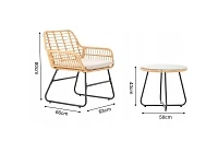 Set zahradního nábytku ABI3408 - Furnipol.cz