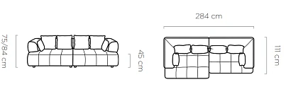 Pohovka AULA BIGSOFA