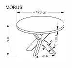 Jídelní stůl MORUS - Furnipol.cz