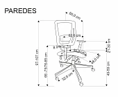 Kancelářská židle PAREDES - Furnipol.cz