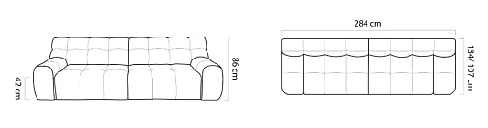 Pohovka COCON BIGSOFA - Furnipol