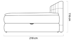 Postel GRANDE 180X200. Furnipol