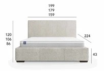 Postel BASIC 180x200. FURNIPOL