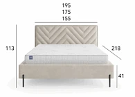 Postel NASHVILLE 180x200. Furnipol