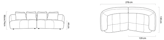 Pohovka BESSO. FURNIPOL
