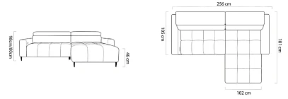 Rohová sedací souprava FLY S. FURNIPOL