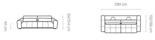 Pohovka LAGOS 3. FURNIPOL