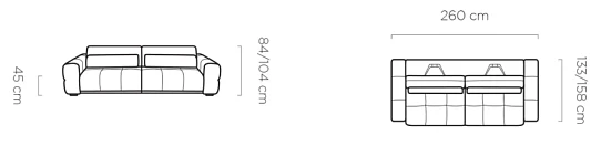 Pohovka LAGOS 2. FURNIPOL