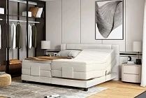 Boxspring postel REY - 180x200 + elektrické polohování. FURNIPOL