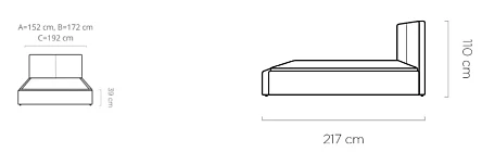 Postel NICOLE - 140x200. FURNIPOL