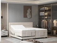 Boxspring postel TESSA 140x200 + elektrické polohování. FURNIPOL
