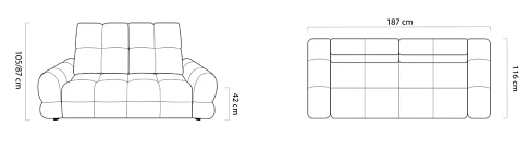 Pohovka TOLLO 2. FURNIPOL