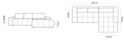 Rohová sedací souprava MAILO S. FURNIPOL