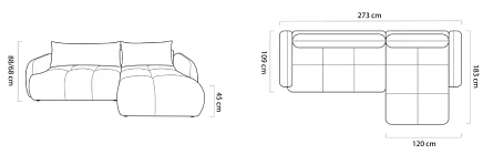 Rohová sedací souprava WIND S. FURNIPOL