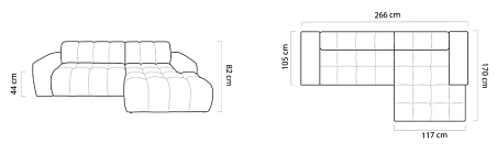 Rohová sedací souprava FABIO S. FURNIPOL