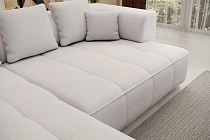 Rohová sedací soustava ALBIO S s elektrickým výsuvem