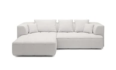 Rohová sedací soustava ALBIO S s elektrickým výsuvem