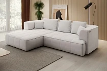 Rohová sedací soustava ALBIO S s elektrickým výsuvem