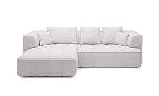 Rohová sedací soustava ALBIO S s elektrickým výsuvem