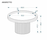 Konferenční stolek AMARETTO - Furnipol.cz