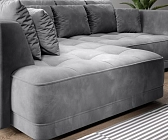 Rohová sedací souprava TIGA BOX s elektrickým výsuvem - Furnipol.cz