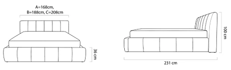Postel SOUL - 140x200. FURNIPOL
